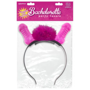 IntimWebshop | Bachelorette Party Favors Flashing Light Up Pecker Headband