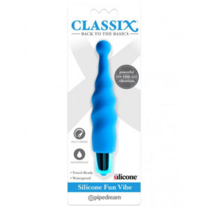IntimWebshop - Szexshop | Classix Fun Vibe Kék szilikonos vibrátor