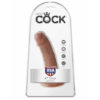 IntimWebshop | King Cock 6 inch Valósághű Dildó Tan