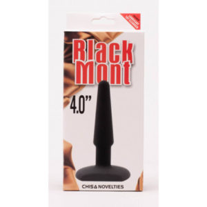 IntimWebshop - Szexshop | Black Mont Bute Análplug 11cm, Fekete