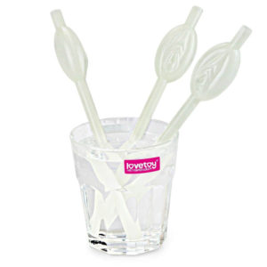 IntimWebshop | Glow in the Dark Pussy Straws AS PIC