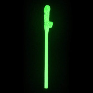 IntimWebshop | Glow in the Dark Willy Straws AS PIC