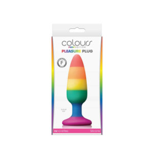 IntimWebshop - Szexshop | Colours - Pride Edition - Pleasure Plug - Medium -Rainbow