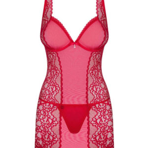 IntimWebshop | Rougebelle chemise & thong red S/M