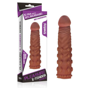 IntimWebshop - Szexshop | Pleasure X-Tender Penis Sleeve Brown 5