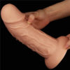 IntimWebshop - Szexshop | 9.5'' Realistic Curved Dildo Flesh