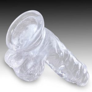 IntimWebshop - Szexshop | King Cock Clear 5" Cock with Balls