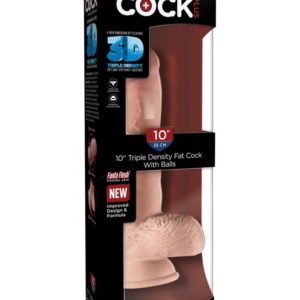 IntimWebshop - Szexshop | King Cock Plus 10" Triple Density Fat Cock with Balls