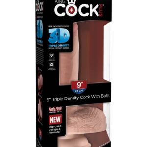 IntimWebshop - Szexshop | King Cock Plus 9" Triple Density Cock with Balls