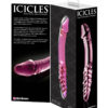 IntimWebshop | ICICLES NO 57 kétvégű üveg valósághű dildó