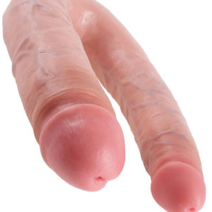 IntimWebshop - Szexshop | King Cock U-Shaped Large Double Trouble Flesh