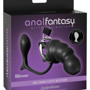 IntimWebshop | Anal Fantasy Elite Ass-gasm Cock Blocker - Black