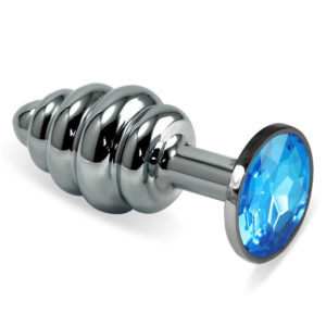 IntimWebshop - Szexshop | Rosebud Spiral Plug Blue