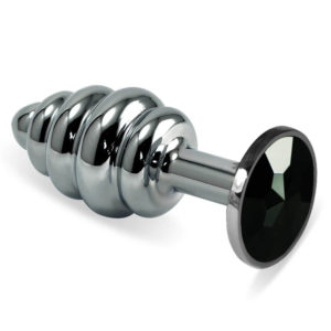 IntimWebshop - Szexshop | Rosebud Spiral Plug Black