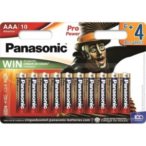IntimWebshop | Panasonic Pro Power Battery AAA 6+4