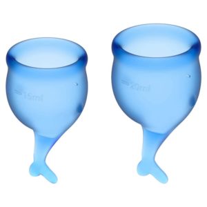 IntimWebshop - Szexshop | Feel secure Menstrual Cup (dark blue)