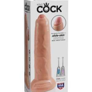 IntimWebshop - Szexshop | King Cock 9" Uncut Cock - Valósághű Dildó