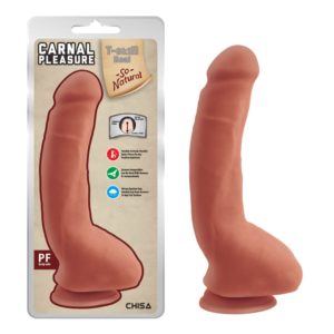 IntimWebshop - Szexshop | Carnal Pleasure Brown - Valósághű Dildó