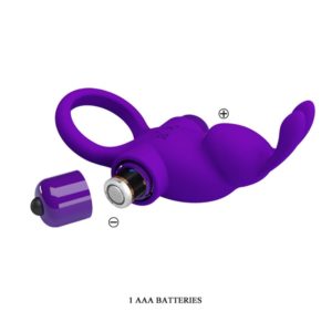 IntimWebshop - Szexshop | Pretty Love Vibrant Penis Sleeve 1 Purple