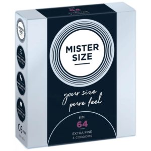 IntimWebshop - Szexshop | MISTER SIZE 64 mm Condoms 3 pieces
