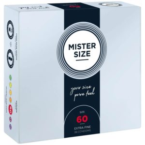 IntimWebshop - Szexshop | MISTER SIZE 60 mm Condoms 36 pieces