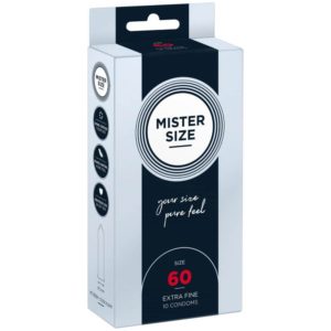 IntimWebshop - Szexshop | MISTER SIZE 60 mm Condoms 10 pieces