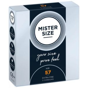 IntimWebshop - Szexshop | MISTER SIZE 57 mm Condoms 3 pieces