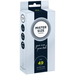 IntimWebshop - Szexshop | MISTER SIZE 49 mm Condoms 10 pieces
