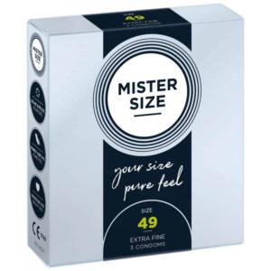 IntimWebshop - Szexshop | MISTER SIZE 49 mm Condoms 3 pieces