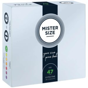IntimWebshop - Szexshop | MISTER SIZE 47 mm Condoms 36 pieces