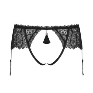 IntimWebshop - Szexshop | Romanesa crotchless garter belt S/M