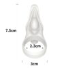 IntimWebshop - Szexshop | Power Clit Silicone Cockring White