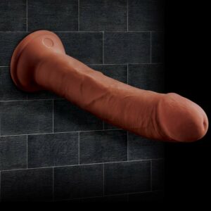 IntimWebshop | 8" Triple Density Cock - Brown