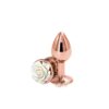 IntimWebshop - Szexshop | Rear Assets - Rose - Small - White análplug