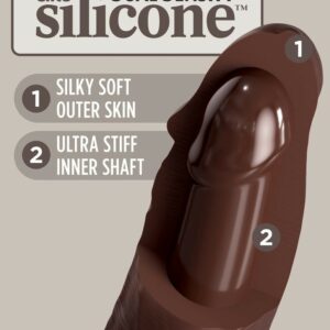 IntimWebshop - Szexshop | 11" Dual Density Silicone Cock Brown