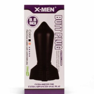 IntimWebshop - Szexshop | X-MEN 9.6" Huge Butt Plug Black 2