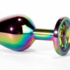 IntimWebshop - Szexshop | X-MEN Secret Shine Metal Butt Plug Rainbow L