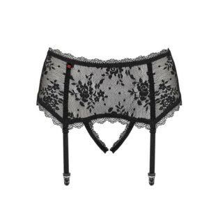 IntimWebshop | Behindy garter belt black harisnyatartó L/XL