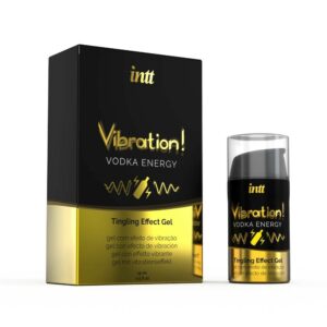 IntimWebshop | VIBRATION VODKA AIRLESS BOTTLE 15ML + BOX