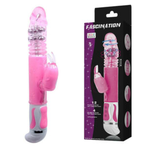 IntimWebshop - Szexshop | Fascination Bunny Vibrator Pink 2