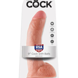 IntimWebshop - Szexshop | King Cock 9 inch Cock With Balls Flesh