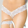 IntimWebshop - Szexshop | G-String 2456 - white S/M