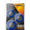 IntimWebshop - Szexshop | Stay Hard Beaded Cockrings Blue