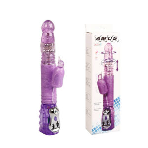 IntimWebshop - Szexshop | Amos Rabbit Vibrator Purple