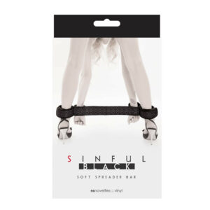 IntimWebshop - Szexshop | Sinful Soft Spreader Bar Black