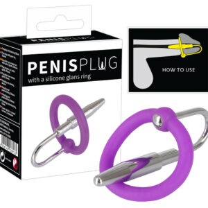 IntimWebshop - Szexshop | Penis Plug + Silicone Glans Ring