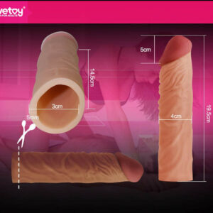 IntimWebshop - Szexshop | Pleasure X-Tender Penis Sleeve Brown 3