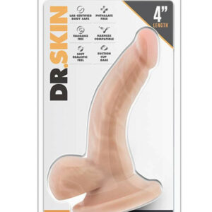 IntimWebshop - Szexshop | Dr. Skin 4 inch Mini Cock Beige