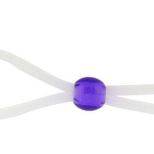 IntimWebshop - Szexshop | 5 inch Silicon Cock Ring With Bead Lavender