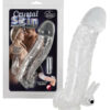 IntimWebshop - Szexshop | Crystal Skin Cockring With On/Off